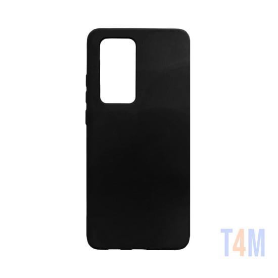 Capa de Silicone Para Huawei P40 Preto